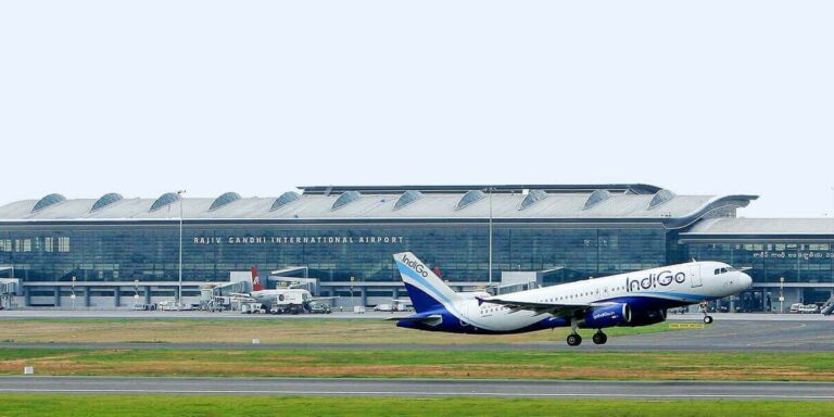 File photo of the Hyderabad airport.