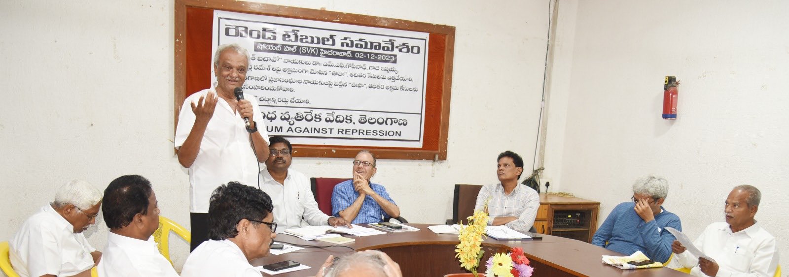 CPI national secretary K Narayanait appeared that the fire was started deliberately to prevent the files related to dubious deals of tourism and forest departments from becoming public. (X)