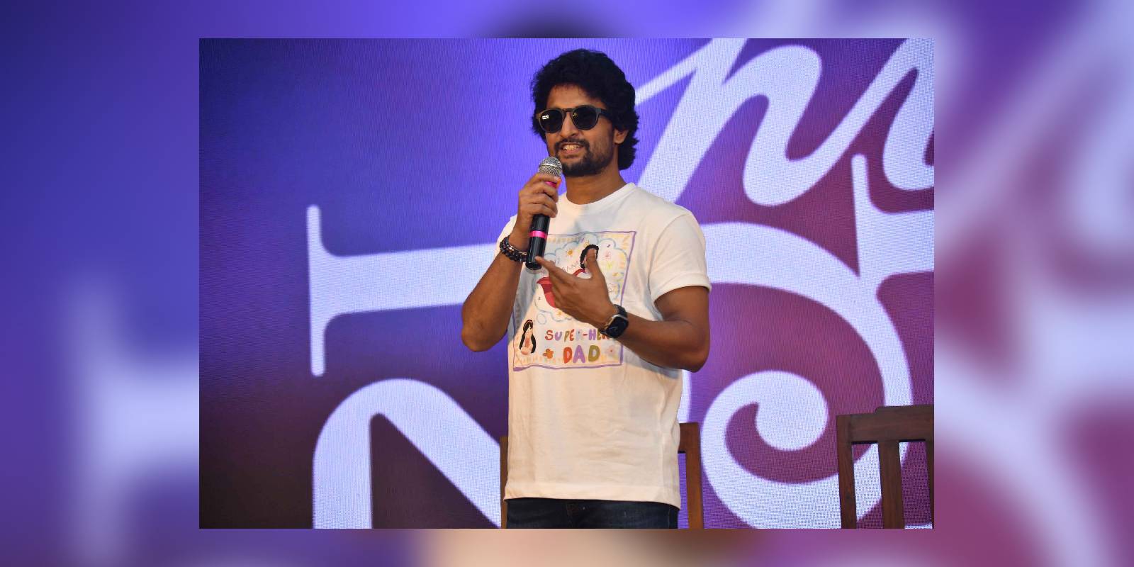 Nani promoting Hi Nanna