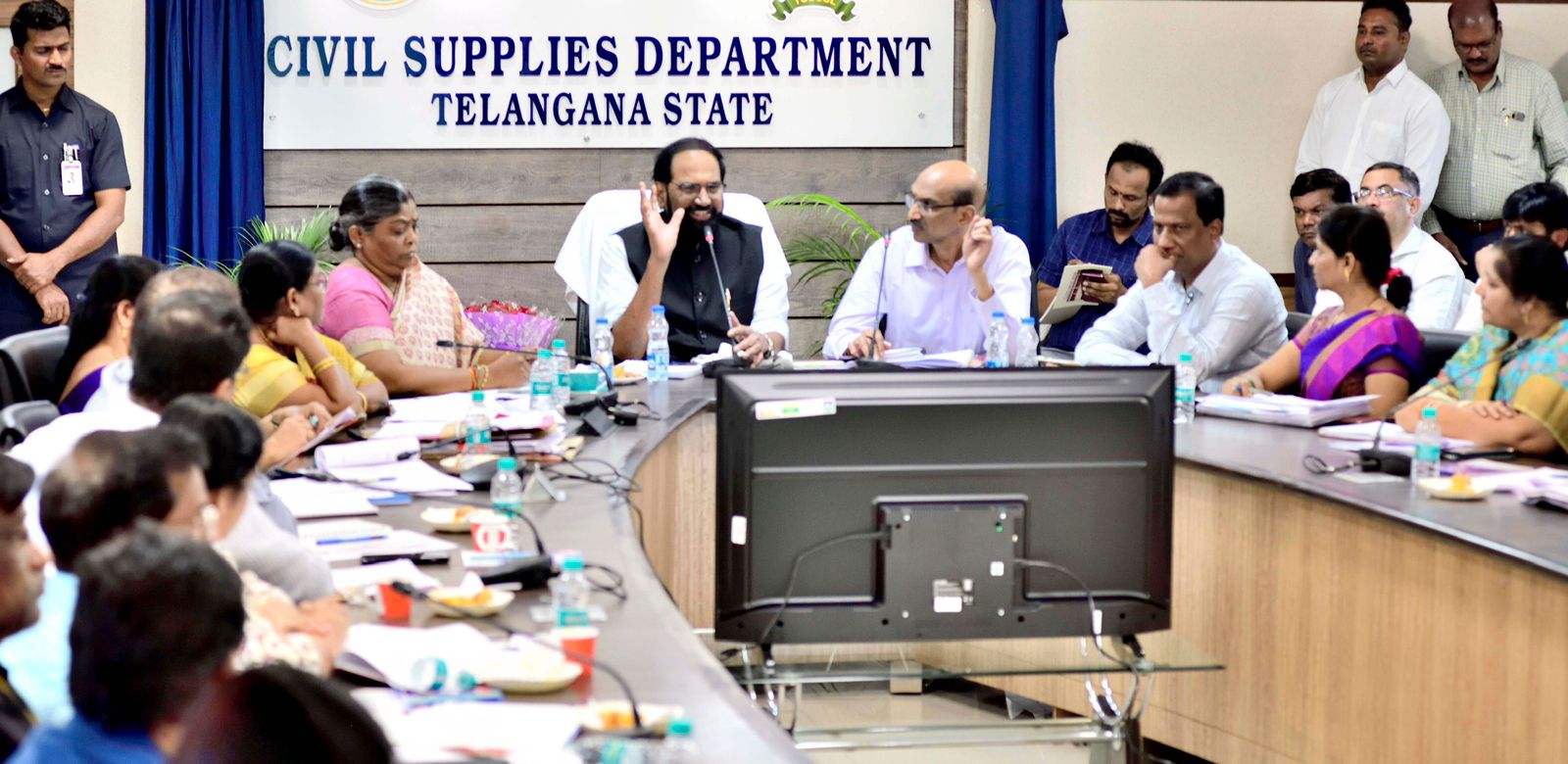 Uttam Kumar Reddy Telangana rice