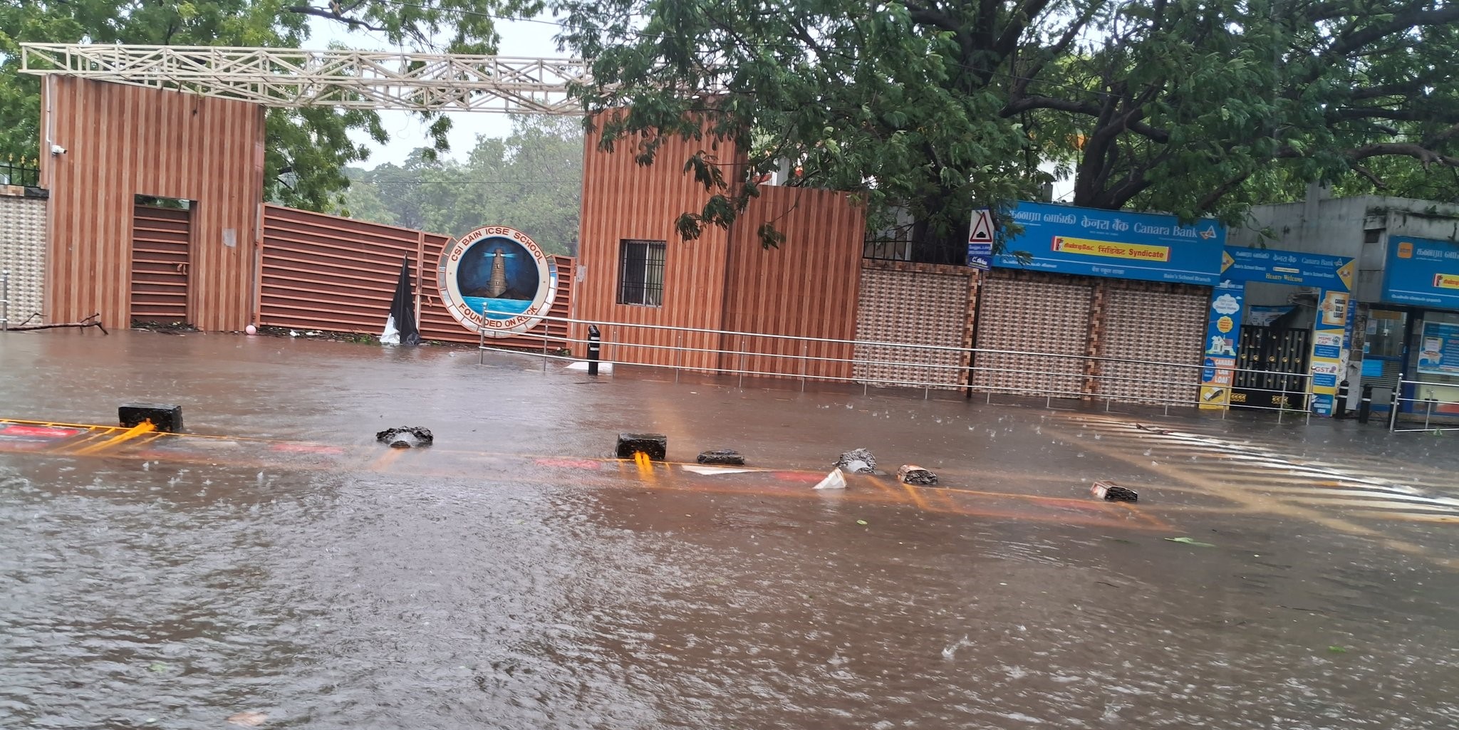 Chennai rains Michuang