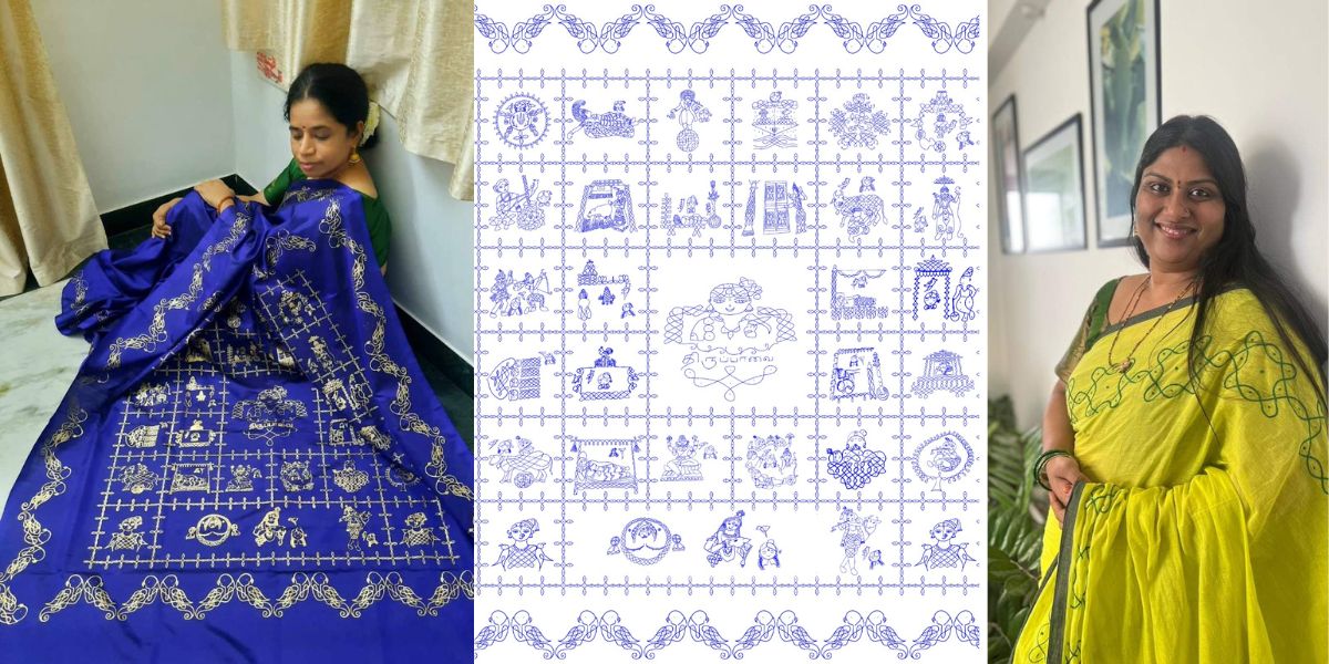 Historian Meenakshi Devaraj and textile specialist Dr Sridevi Seshabhattar collaborate to save the dying art of sikku kolam.