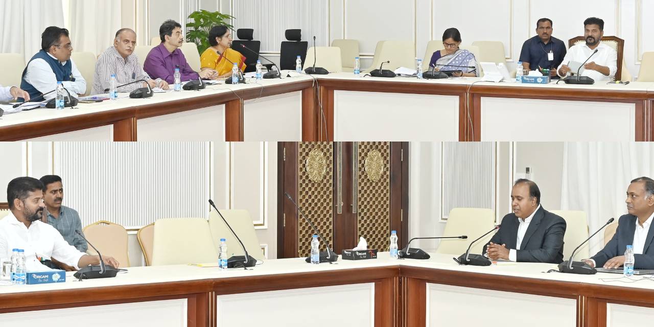 CM Revanth Reddy in a review meeting. (X) CM Revanth Reddy in a review meeting. (X)