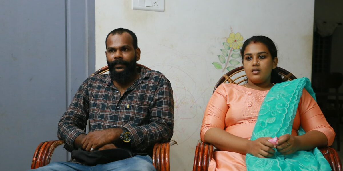 anupama Anupama with her partner Ajith Kumar. Photo: K A Shaji