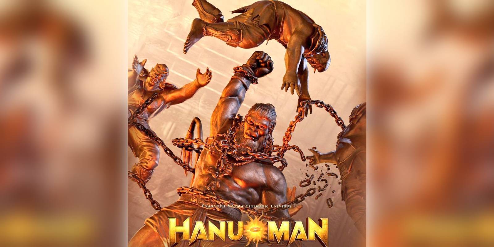 A poster of the film Hanu-Man