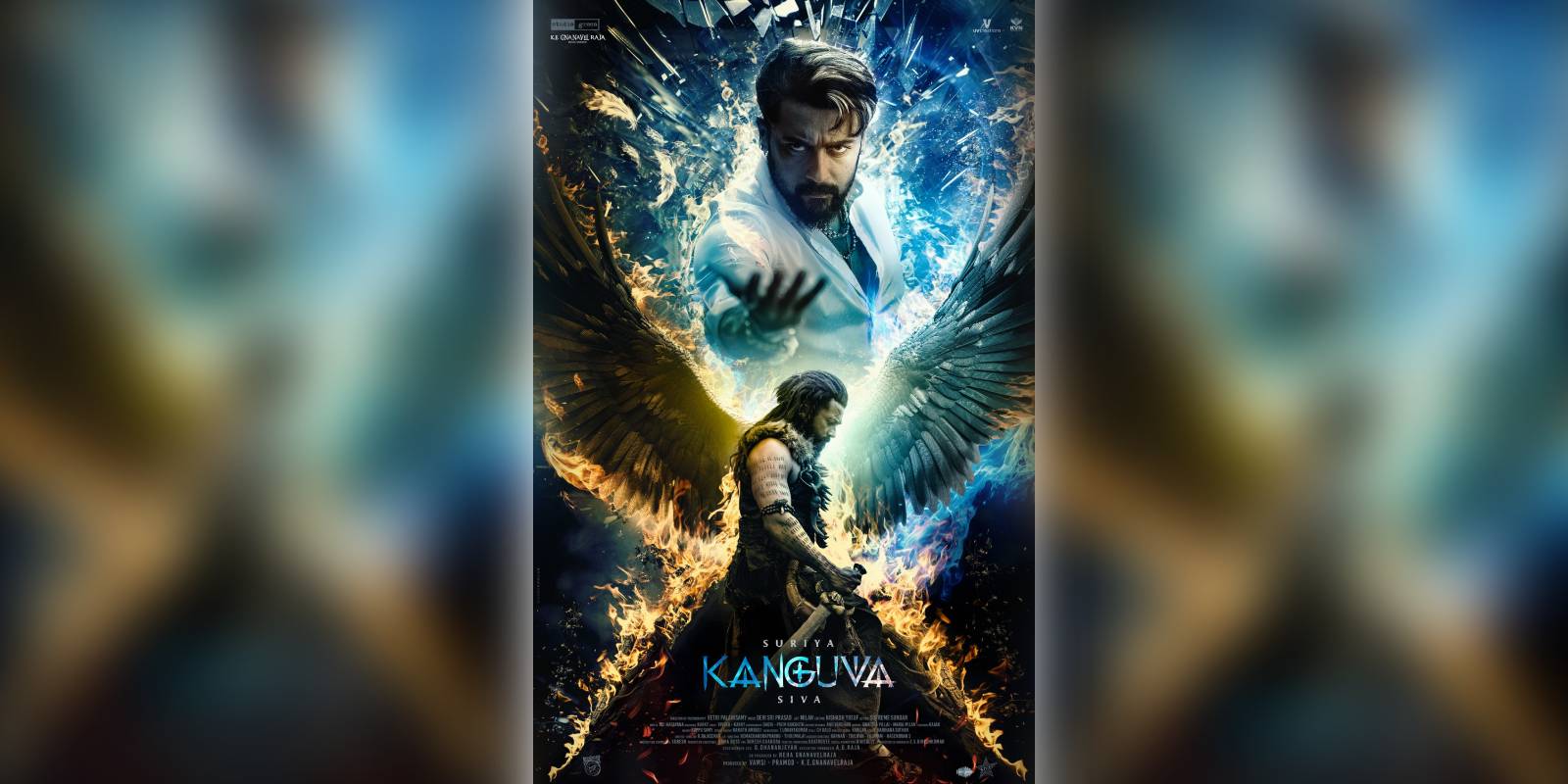 A poster of the film Kanguva