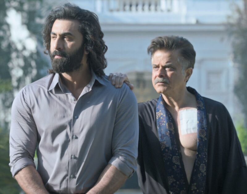 Anil Kapoor and Ranbir Kapoor in Animal