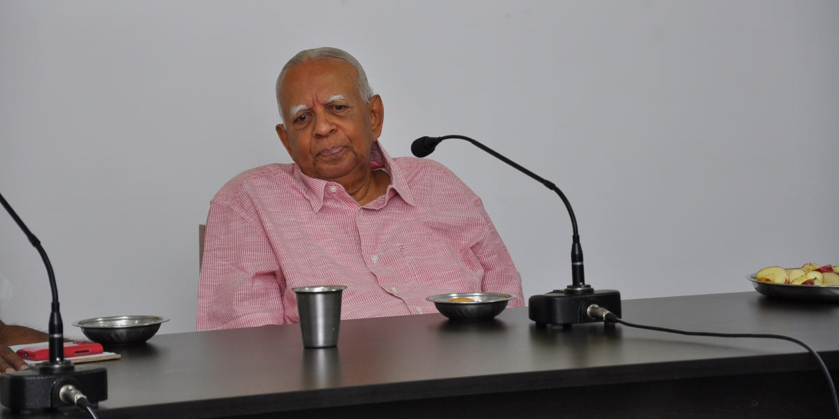 Sri Lankan Tamil politician R Sampanthan. (Wikimedia)