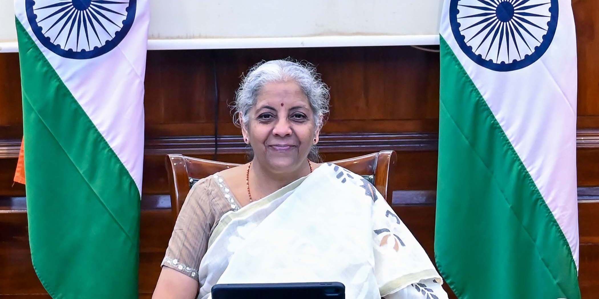 PHOTO DIVISION  (PIB) File photo of Nirmala Sitharaman.