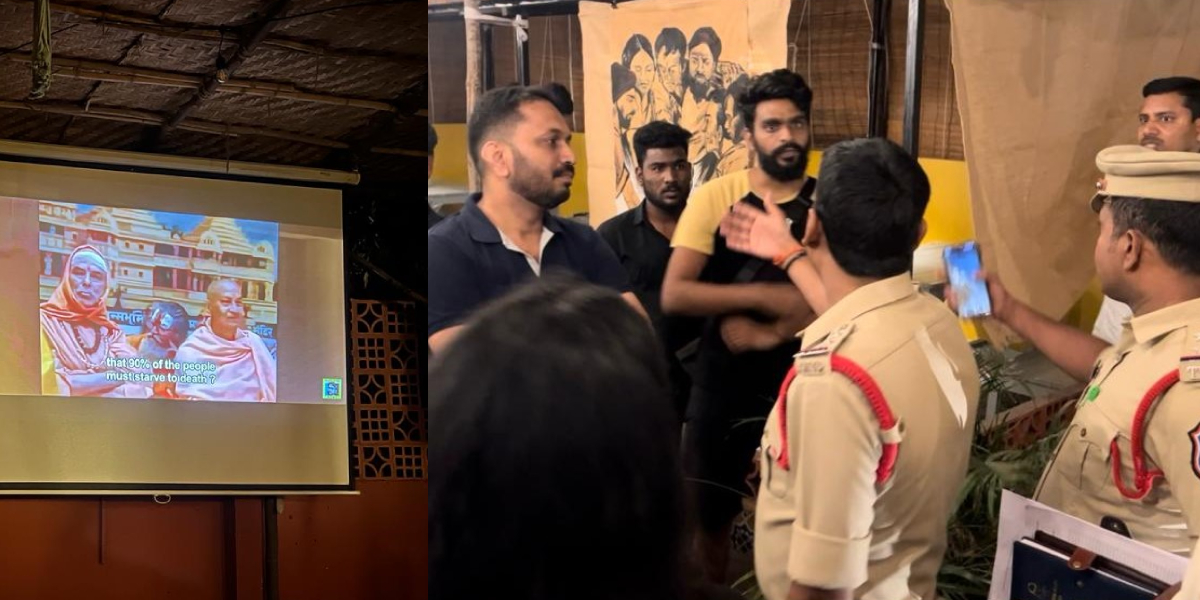 Four arrested for screening of Ram Ke Naam in Hyderabad; booked for hurting religious sentiments