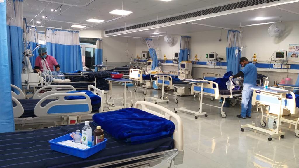 Covid tele icu Currently, there are 19 Covid-positive cases admitted in ICUs across Karnataka. (Wikimedia Commons)