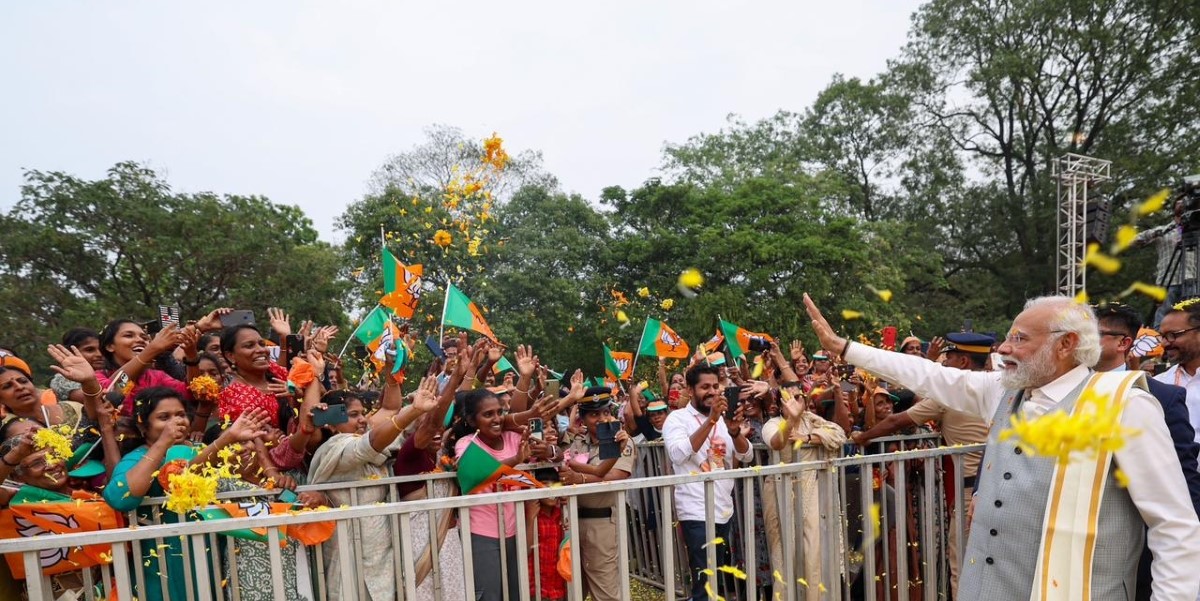 PM Modi in Thrissur