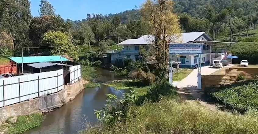 Some of the encroachments at Poorrapara. (Supplied)