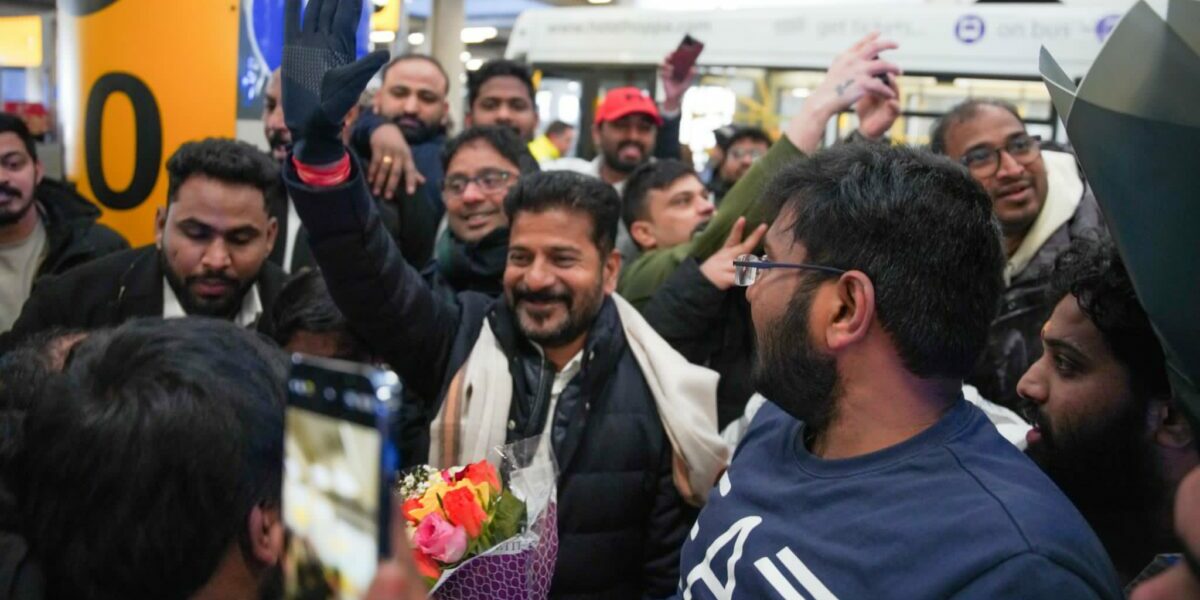 Revanth Reddy in London Revanth Reddy in London