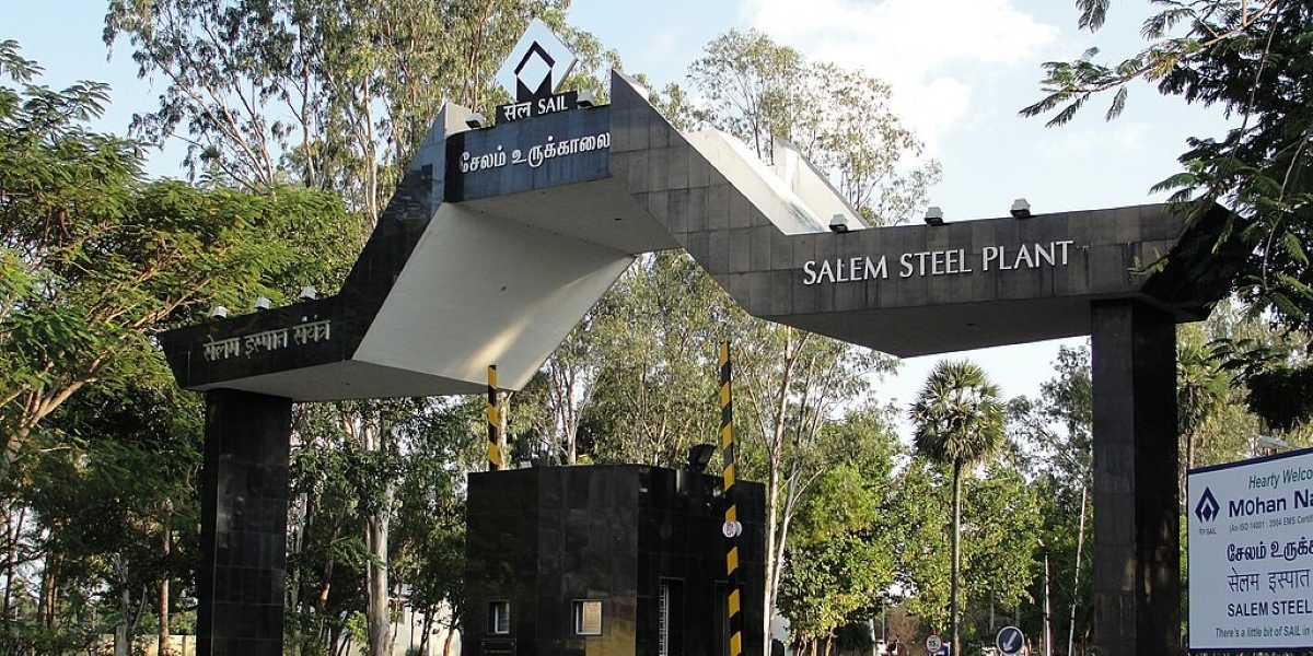 Salem Steel Plant. (Creative Commons) Salem Steel Plant