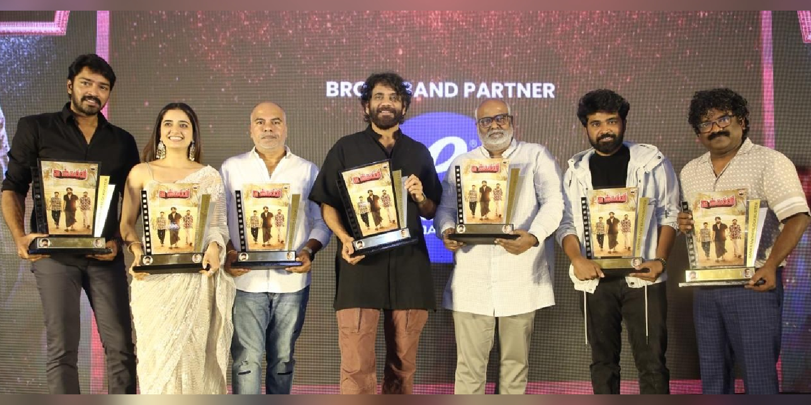 Team Naa Saami Ranga at the success meet