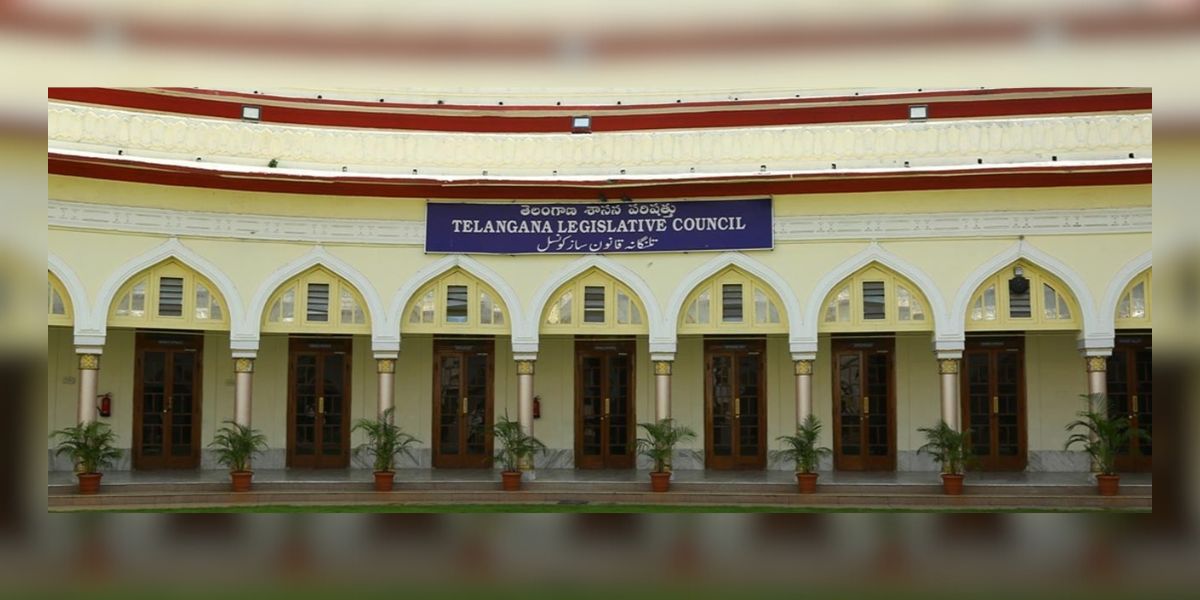 Telangana Legislative Council File photo of the Telangana Legislative Council.