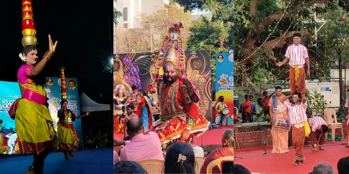 Chennai Sangamam took place at 18 venues across Chennai. (Roshne Balasubramanian/South First) Chennai Sangamam took place at 18 venues across Chennai. (Roshne Balasubramanian/South First)