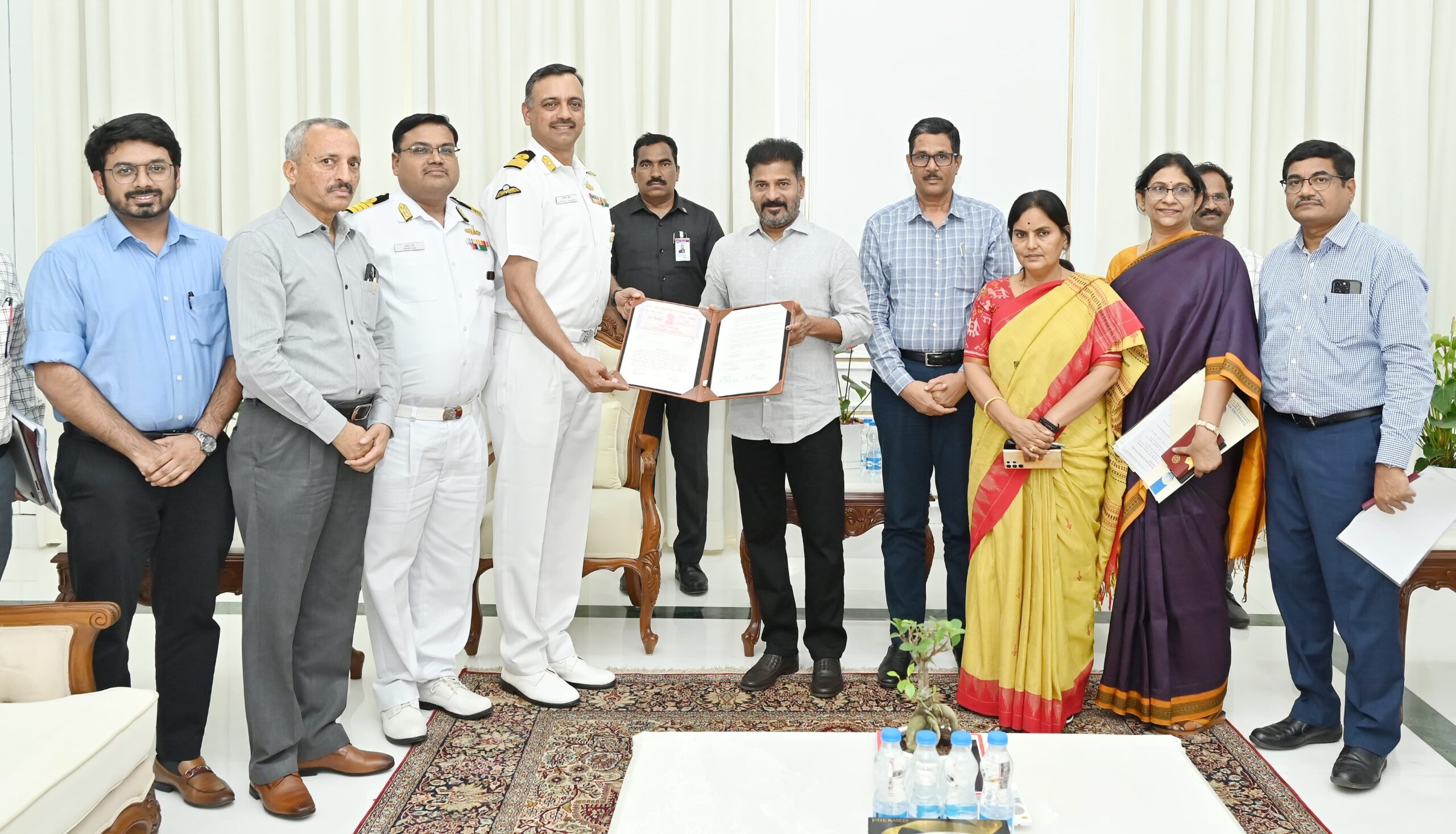 WhatsApp Image 2024-01-24 at 6.07.53 PM 1,174 hectares of forest land under Damagudem Reserve Forest handed over to Indian Navy for 2nd VLF station