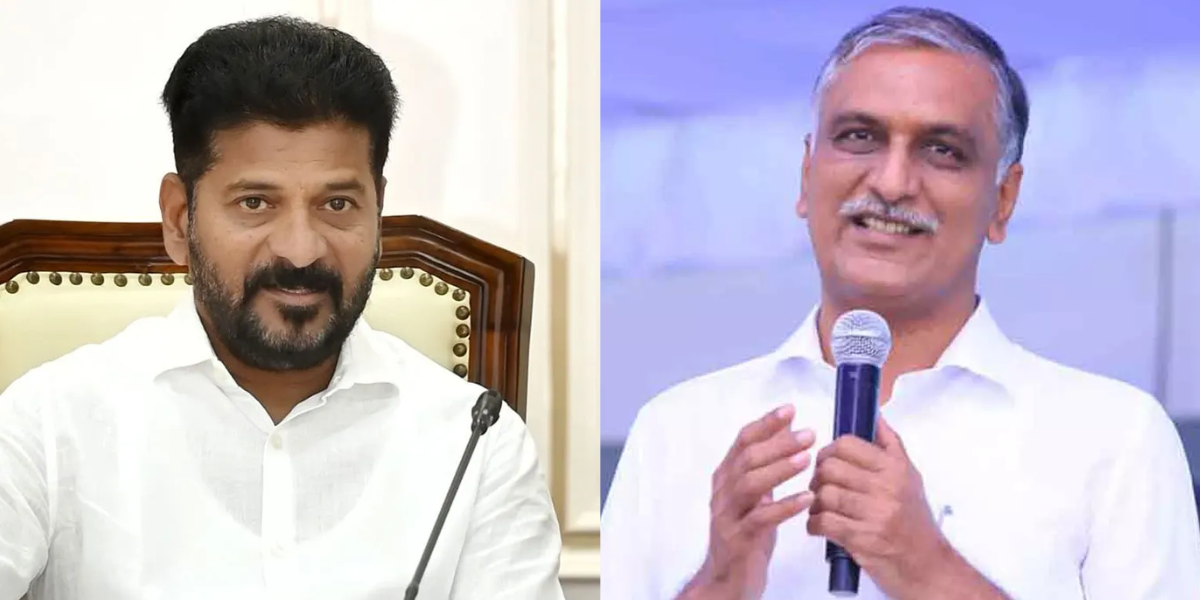 Telangana CM Revanth Reddy, BRS leader Harish Rao. (Creative Commons) Telangana CM Revanth Reddy, BRS leader Harish Rao. (Creative Commons)