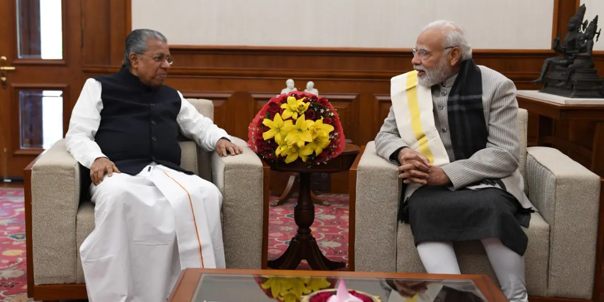 Chief Minister Pinarayi Vijayan with Prime Minister Narendra Modi in New Delhi on Tuesday, 26 December. (Supplied) Chief Minister Pinarayi Vijayan with Prime Minister Narendra Modi in New Delhi on Tuesday, 26 December. (Supplied)