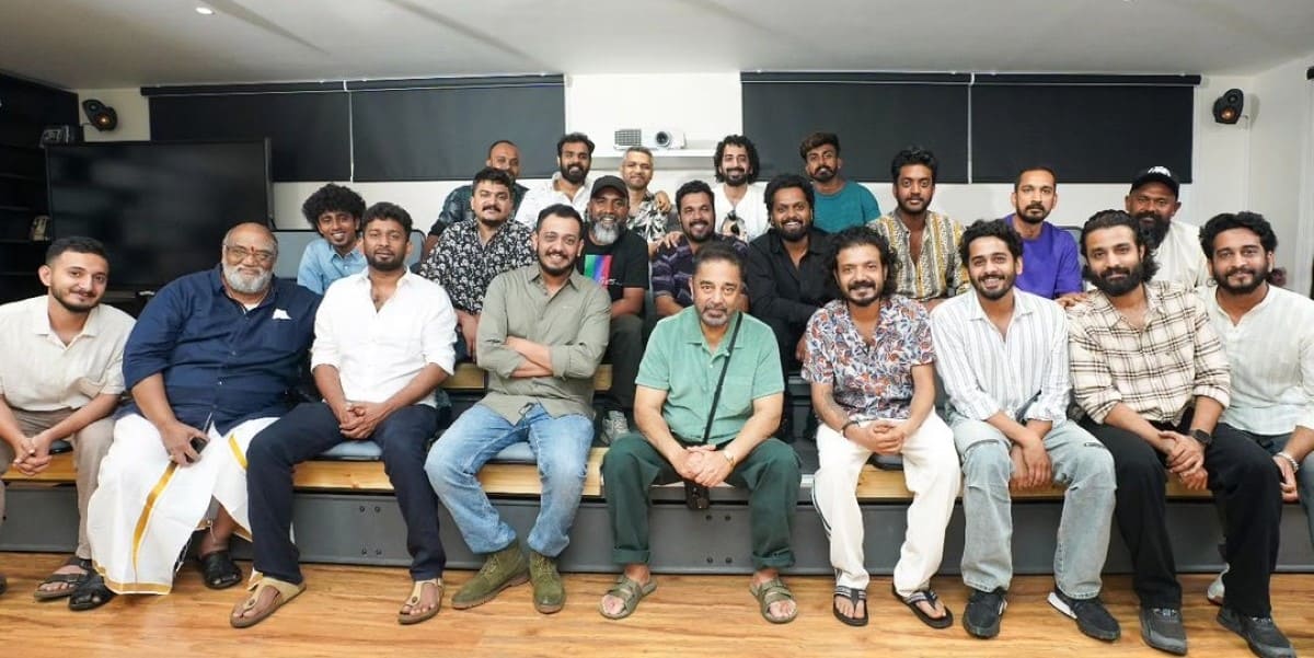 Team Majnummel Boys with Kamal Haasan