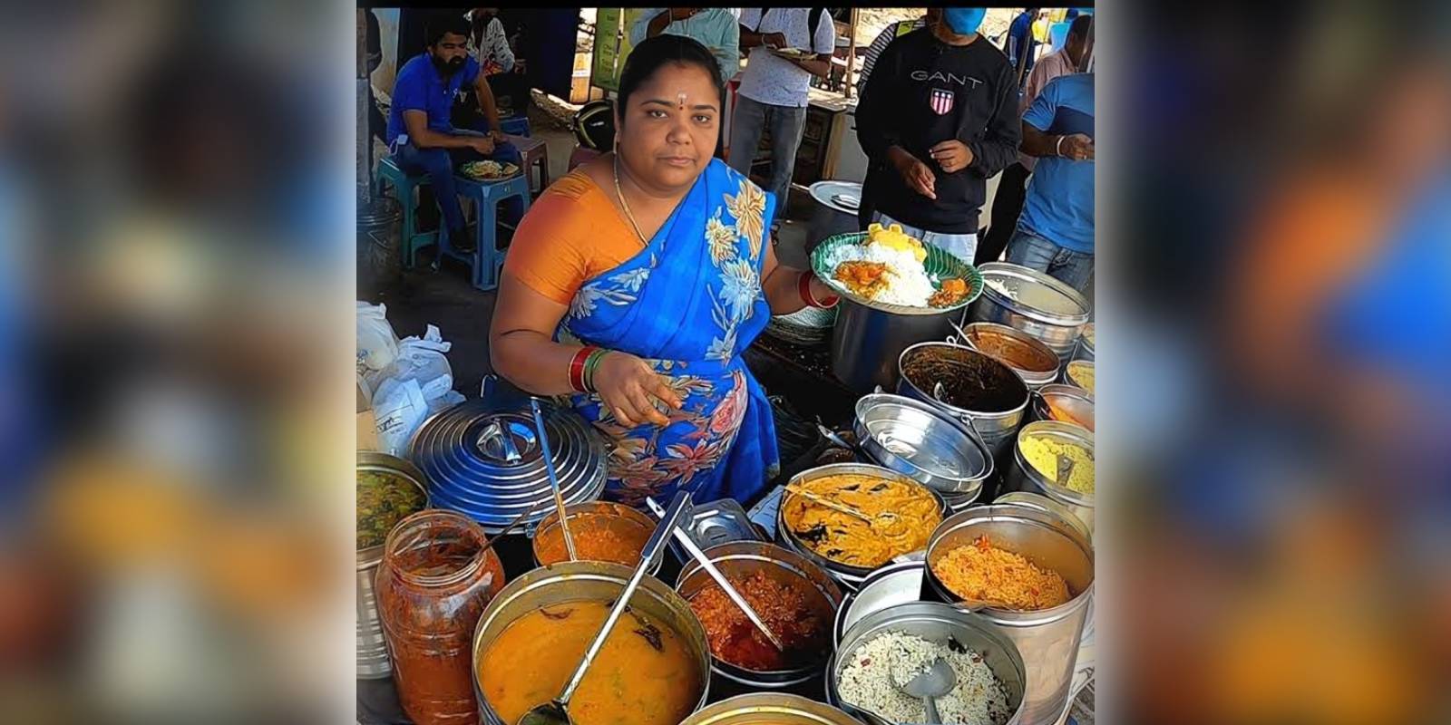 Jr NTR, Nani send their drivers to Kumari Aunty's food stall