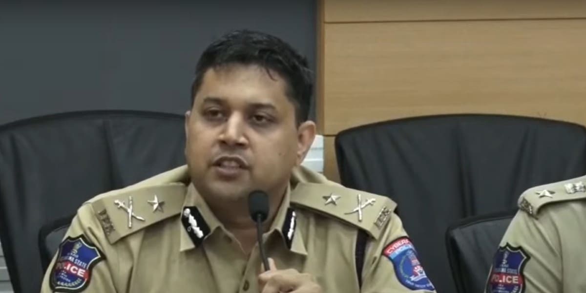 Avinash Mohanty Cyberabad CP