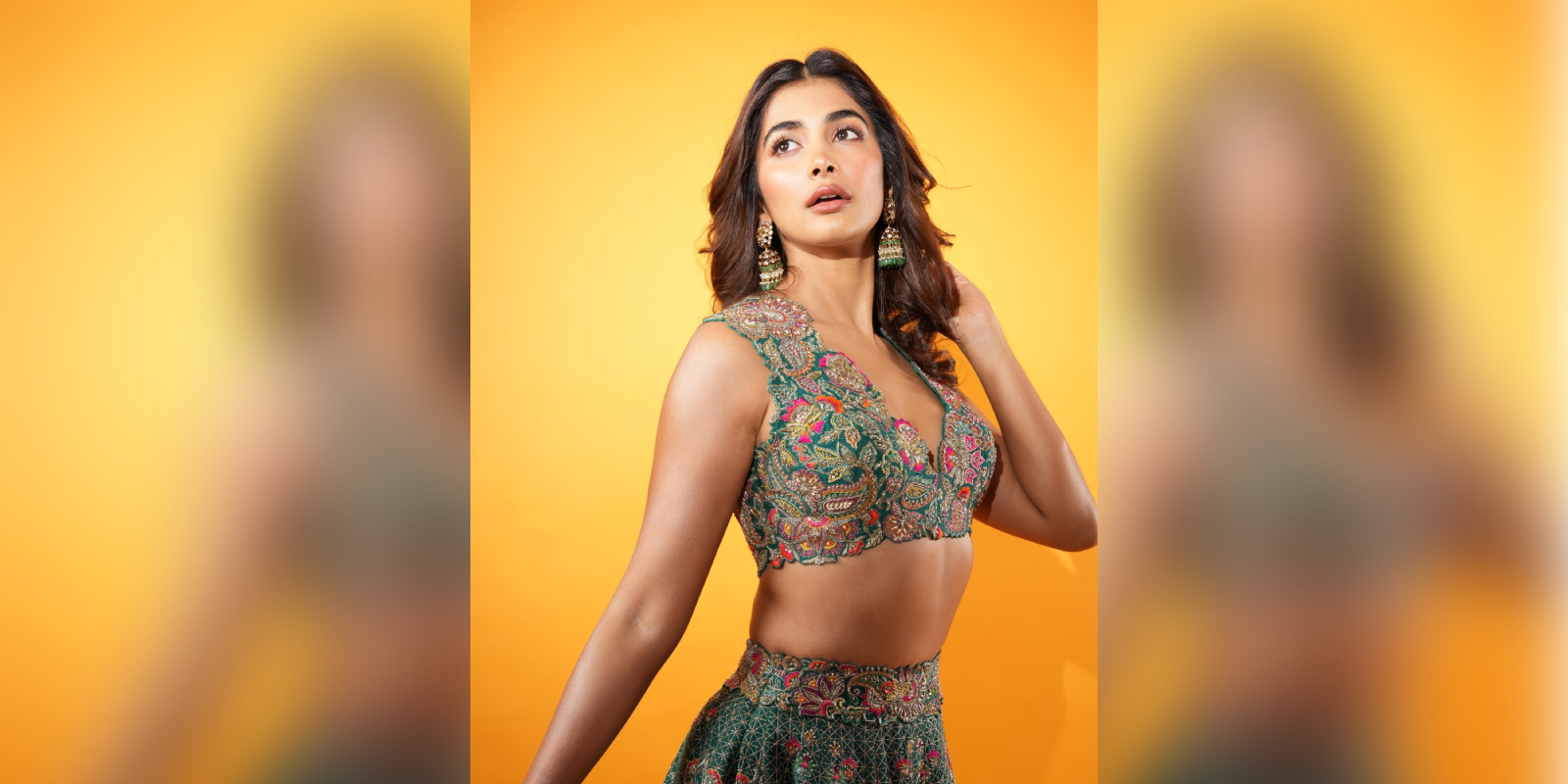 Setting the fashion bar high-Pooja Hegde in a co-ord outfit