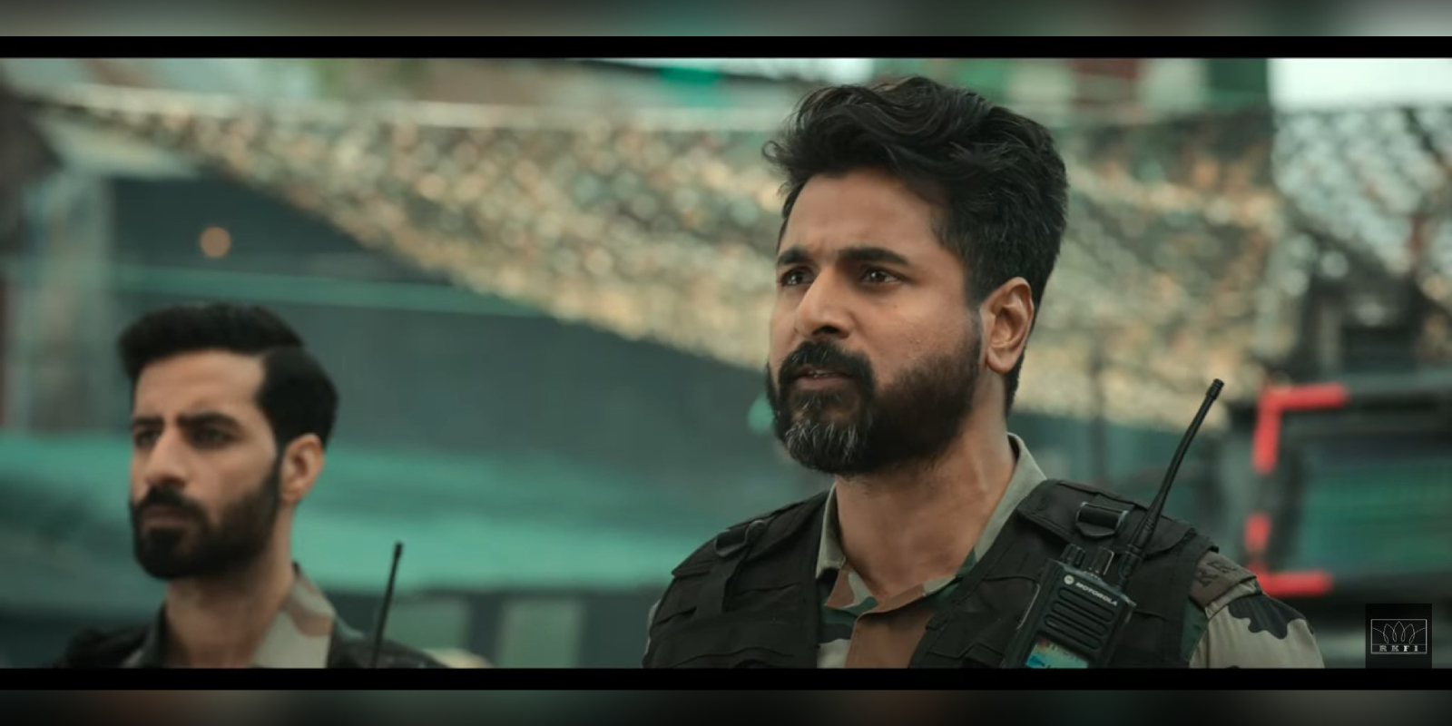 Sivakarthikeyan in Amaran teaser