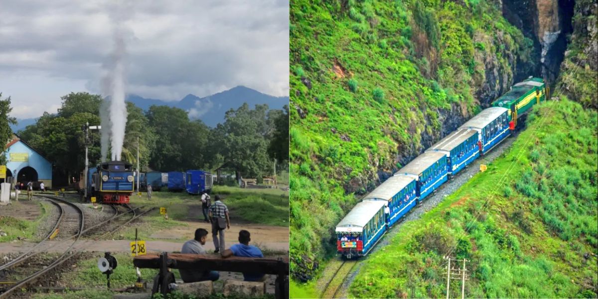 Nilgiris Mountain Railways was built in 1908. (Instagram @NammaMettupalayam/X @Ananth_IRAS) Nilgiri Mountain Railway: A summer escape to South India’s iconic UNESCO Heritage site