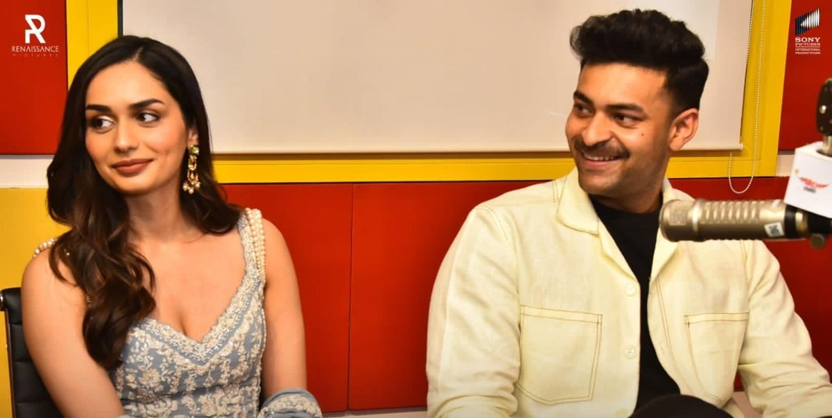 Varun Tej and Manushi Chhillar head to Mumbai for the promotions of Operation Valentine