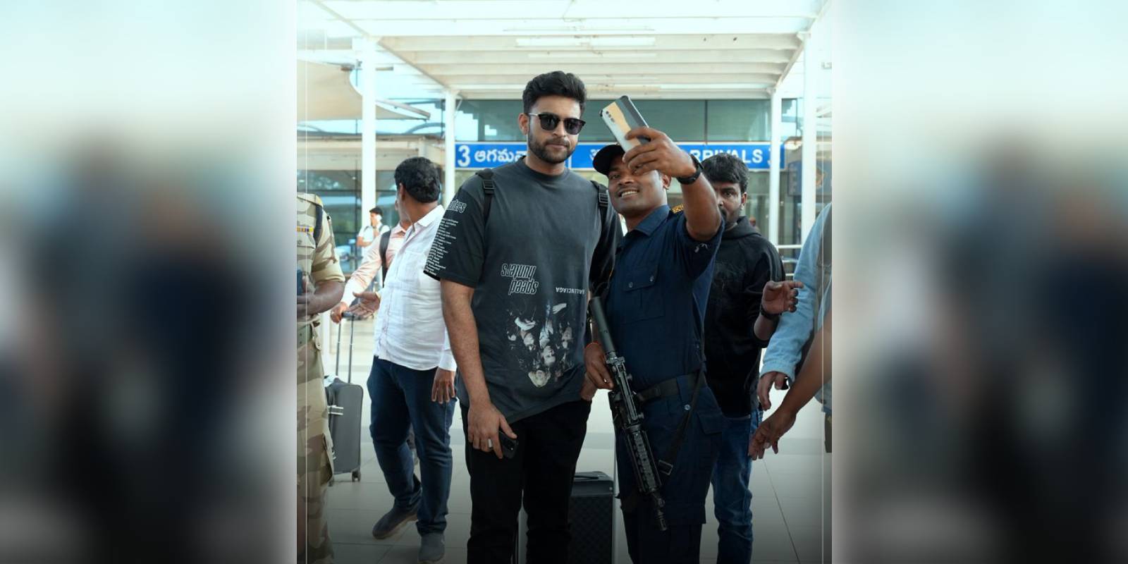 Varun Tej kicks off promotion of operation valentine in andhra pradesh