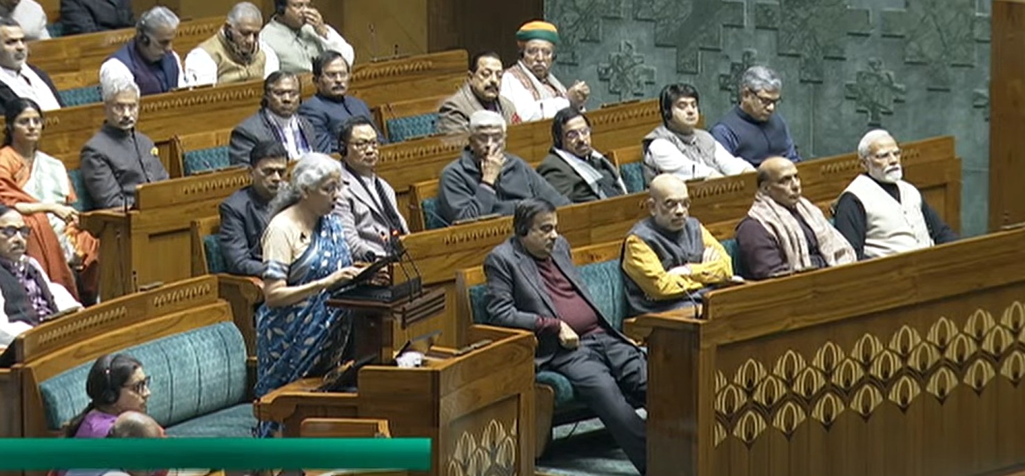 Budget session. (Screengrab) Budget session. (Screengrab)