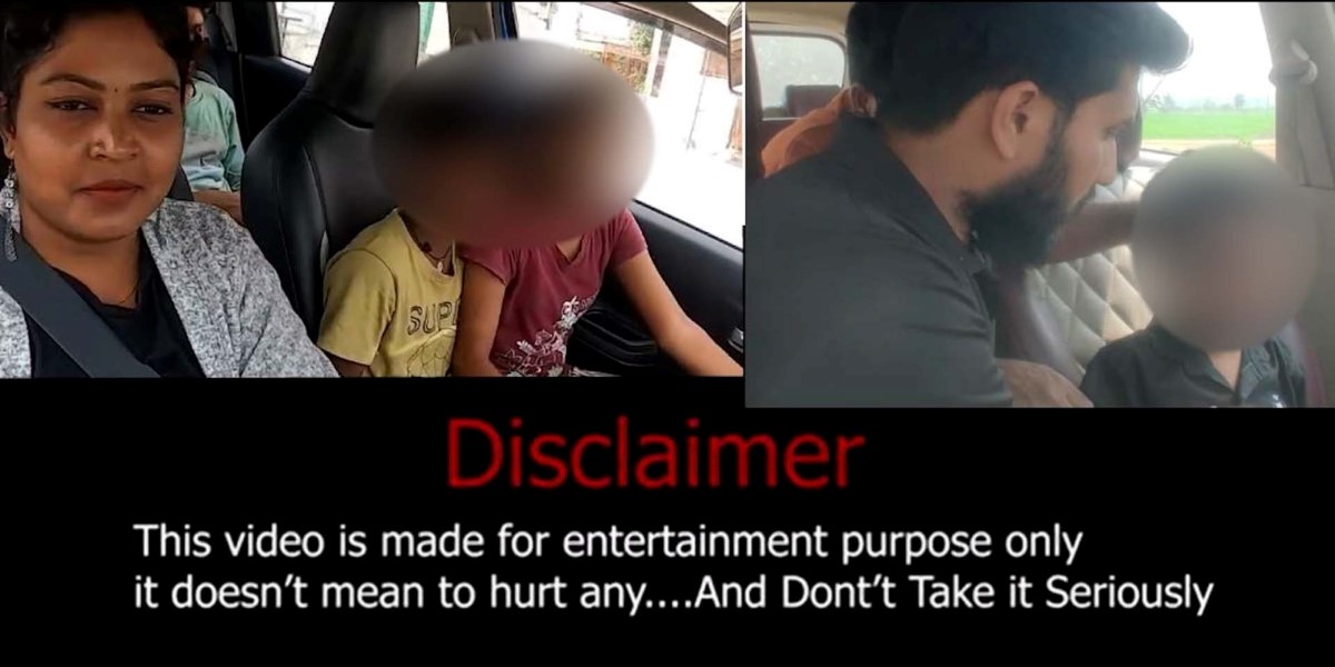 Screengrab of a prank video on YouTube.