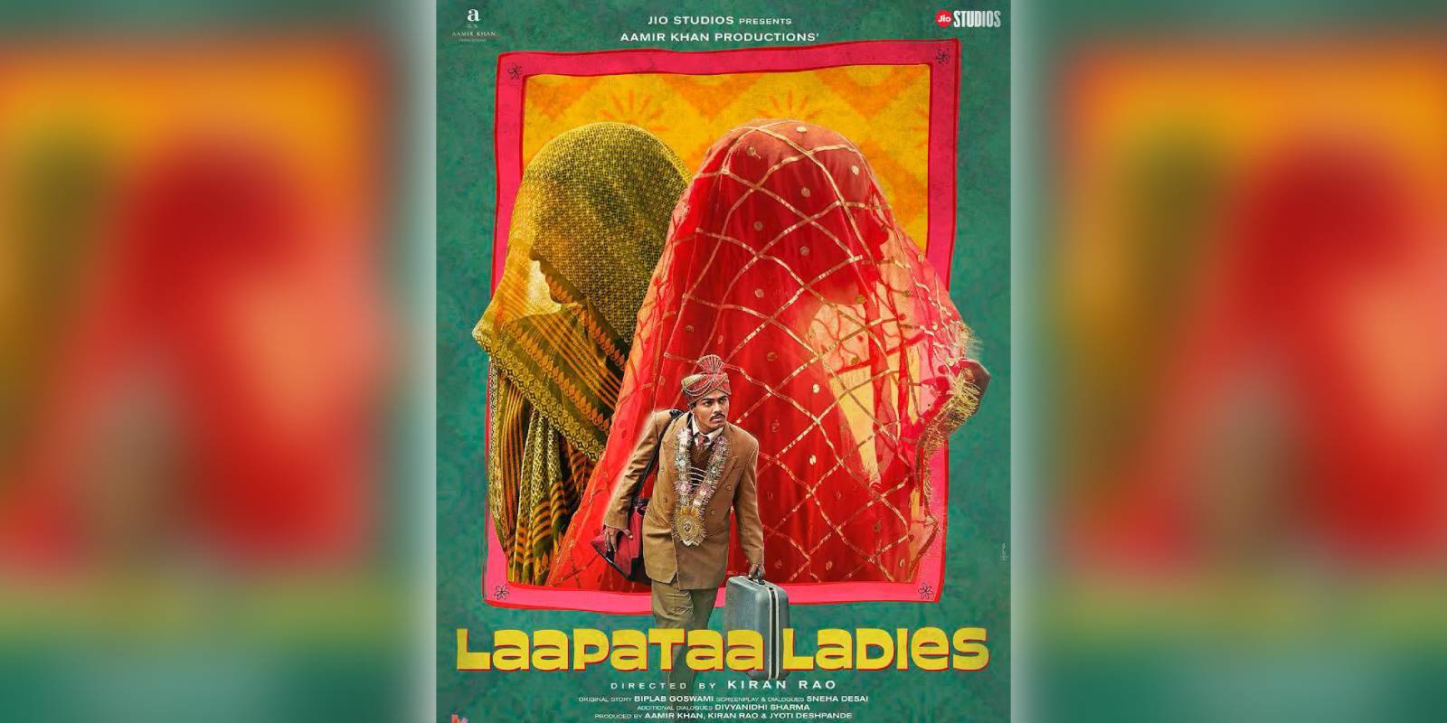 A poster of the film Laapataa Ladies A poster of the film Laapataa Ladies