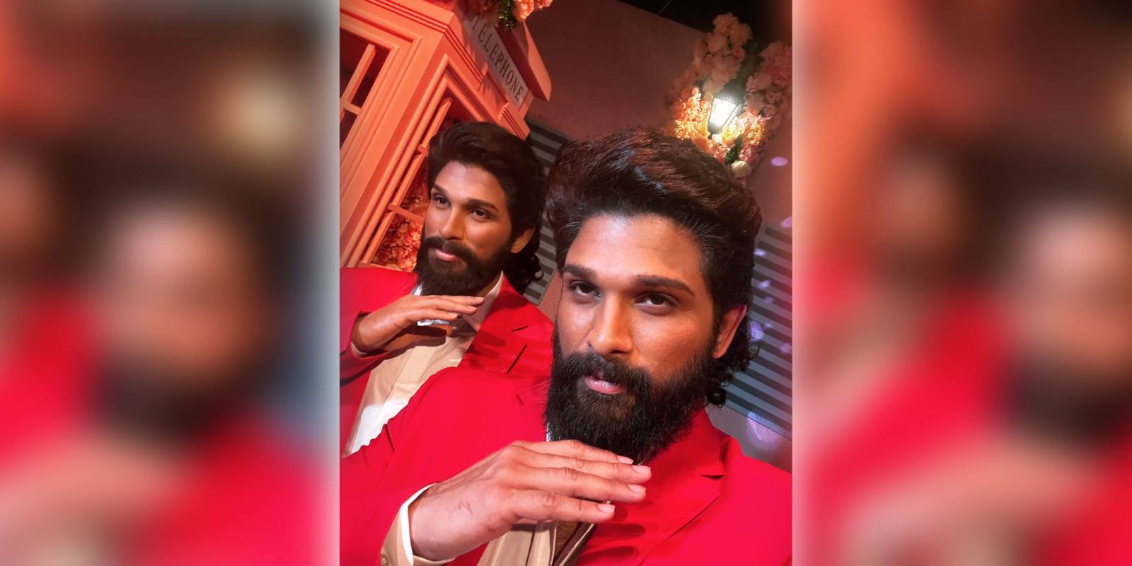 Allu Arjun unveils his wax statue at Madame Tussaud's Dubai