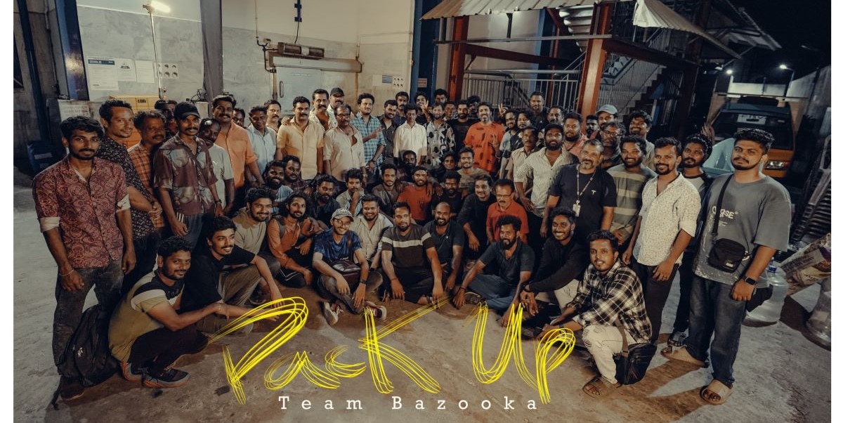 Shooting of Mammootty’s ‘Bazooka’ wrapped up Shooting of Mammootty's 'Bazooka' wrapped up