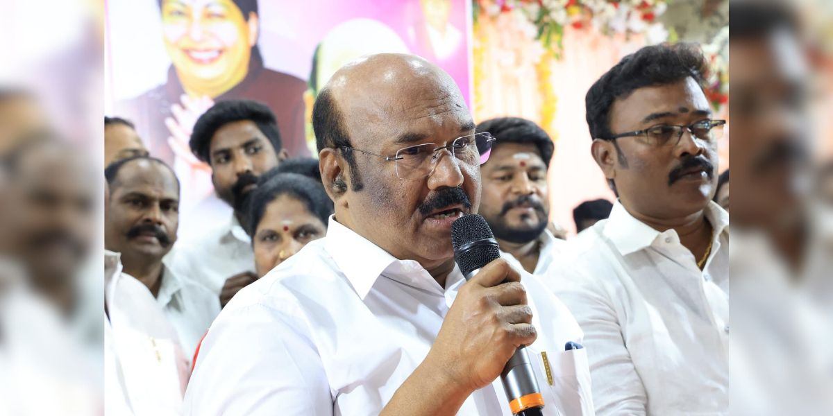 File photo of D Jayakumar File photo of D Jayakumar