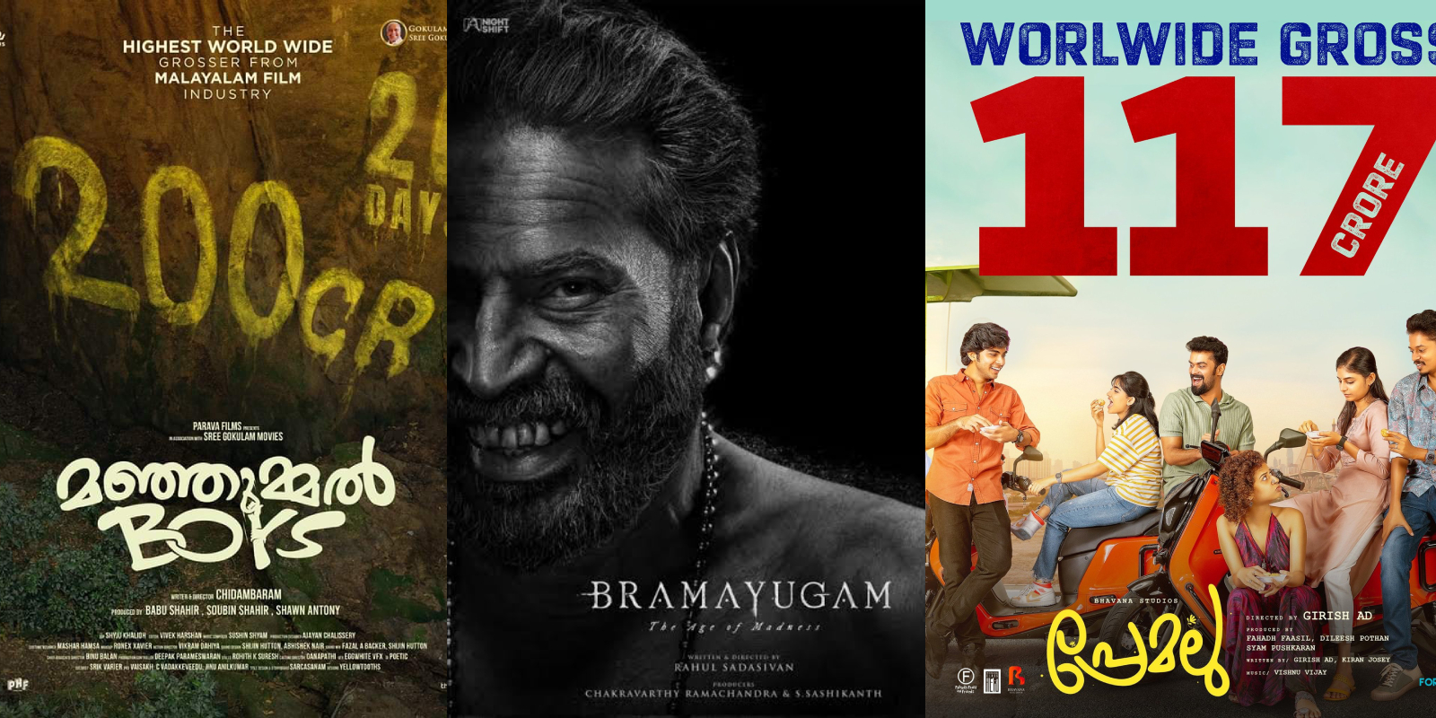 Fresh concepts by young filmmakers and overseas collections are the key factors for success of manjummel boys premalu bramayugam Fresh concepts by young filmmakers and overseas collections are the key factors for success of manjummel boys premalu bramayugam