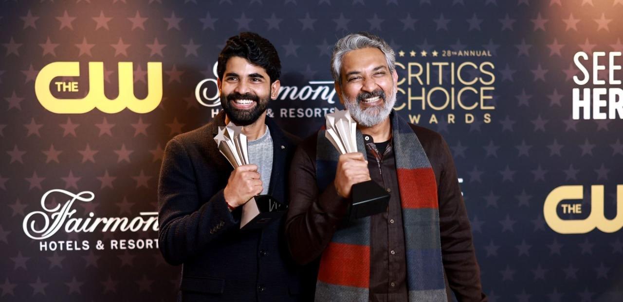 Karthikeya with Rajamouli Rajamouli, Karthikeya, and family members escape unhurt in Japan earthquake