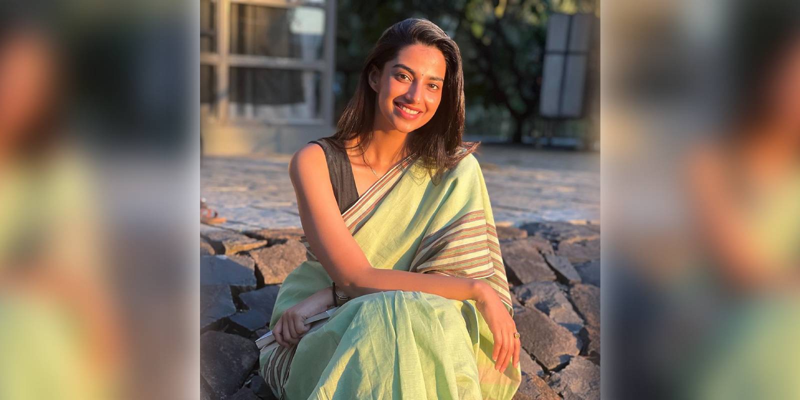 Meenakshi Chaudhary soaks up the sun