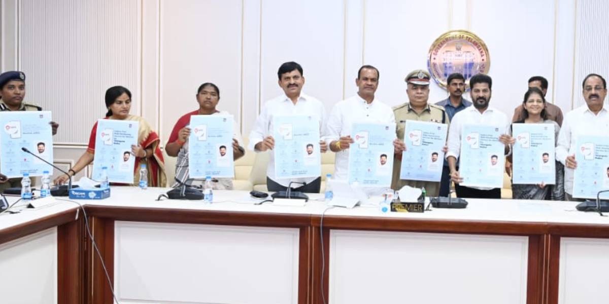 New Project(28) Chief Minister A Revanth Reddy inaugurating T-Safe in Hyderabad. (Supplied)