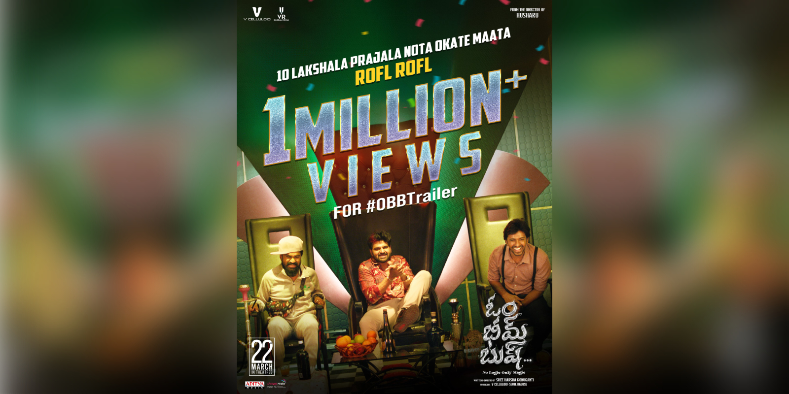 Om Bheem Bush trailer is trending on YouTube with over 1 million views