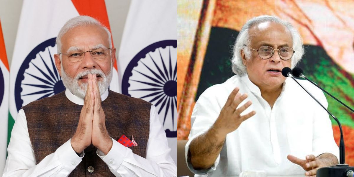 File photos of Prime Minister Narendra Modi and Congress MP Jairam Ramesh.