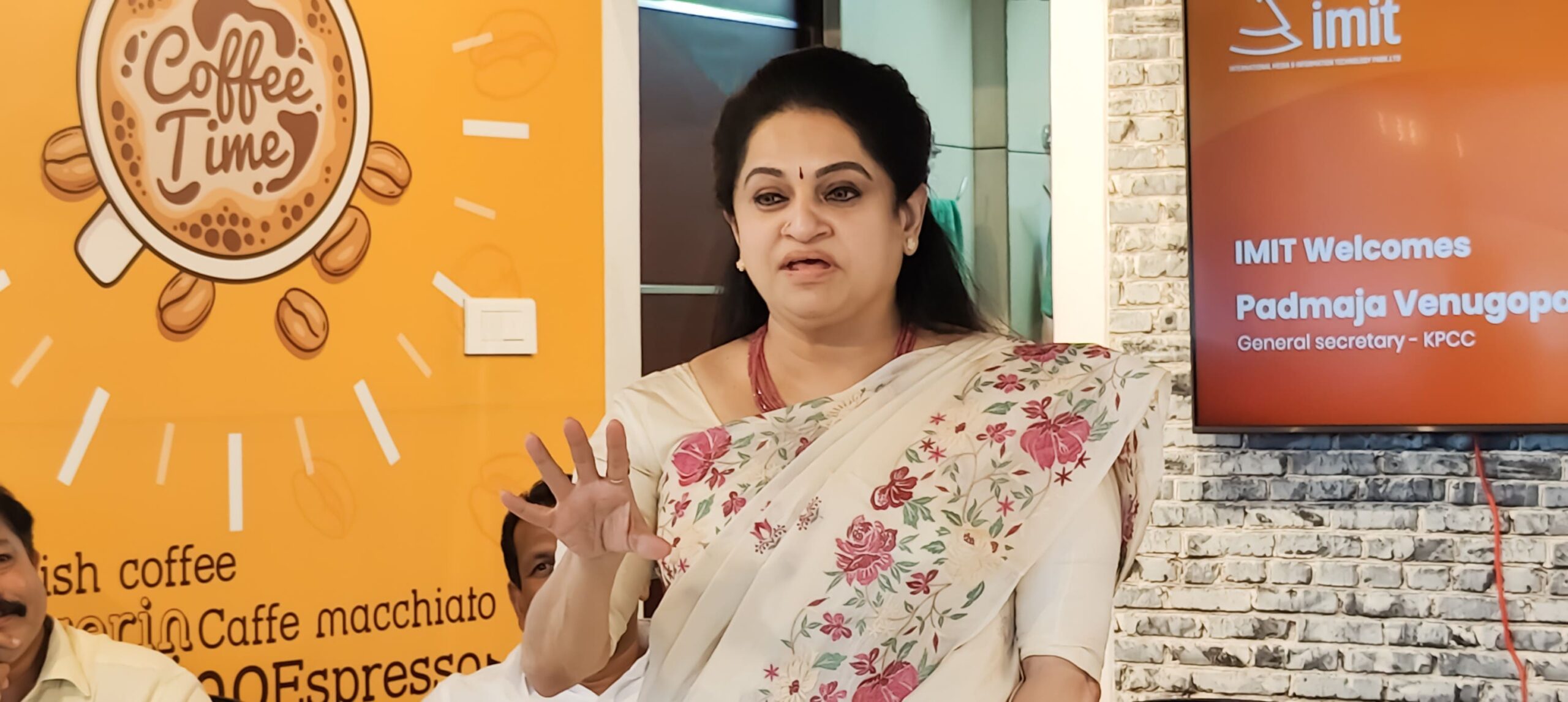 PadmajaVenugopal In response to the reports about her potential move to the BJP, Padmaja Venugopal initially clarified via Facebook that it was merely a joke. She later removed the post. (Facebook)