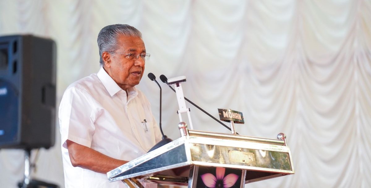 Pinarayi Vijayan speaking on CAA