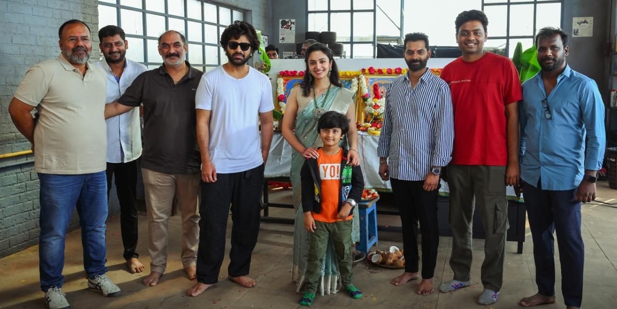 Pooja ceremony of Sharwanand's Sharwa36