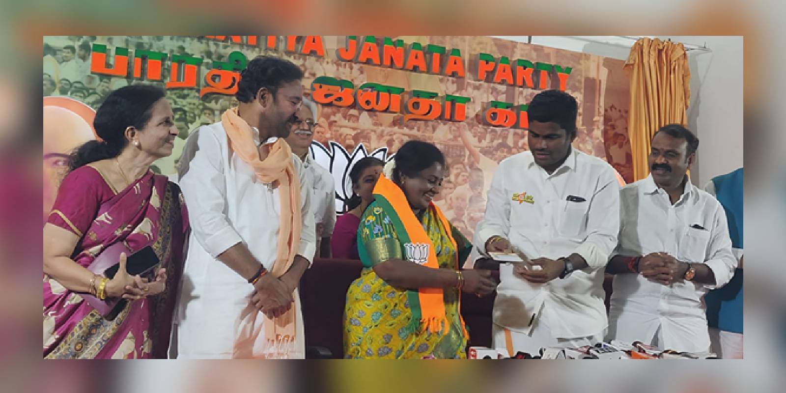 Tamilisai Soundararajan rejoins BJP