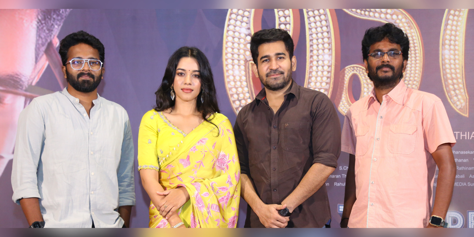 Team Love Guru in Hyderabad Mirnalini Ravi and Vijay Antony Love Guru in Hyderabad